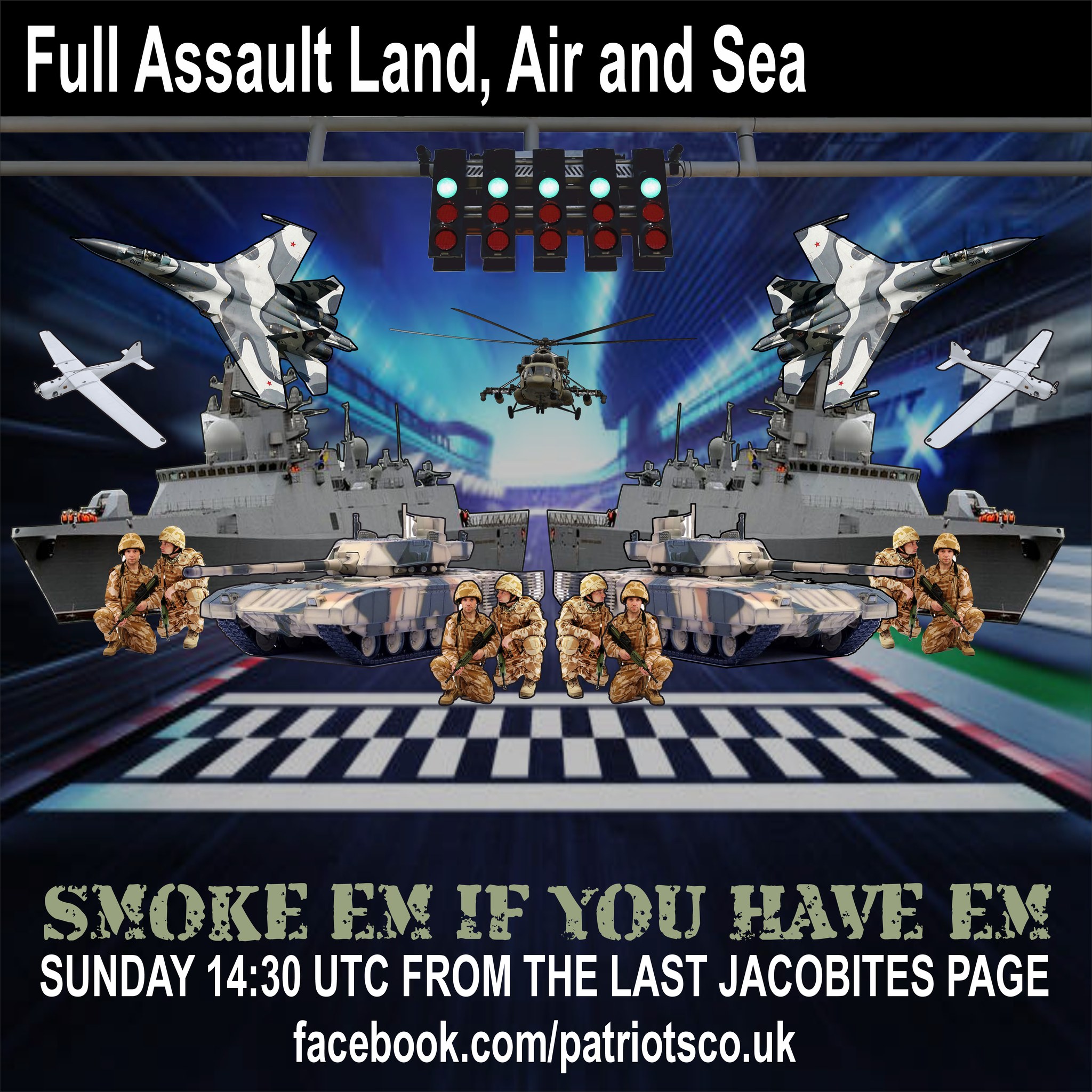 Full Assault Land, Air and Sea