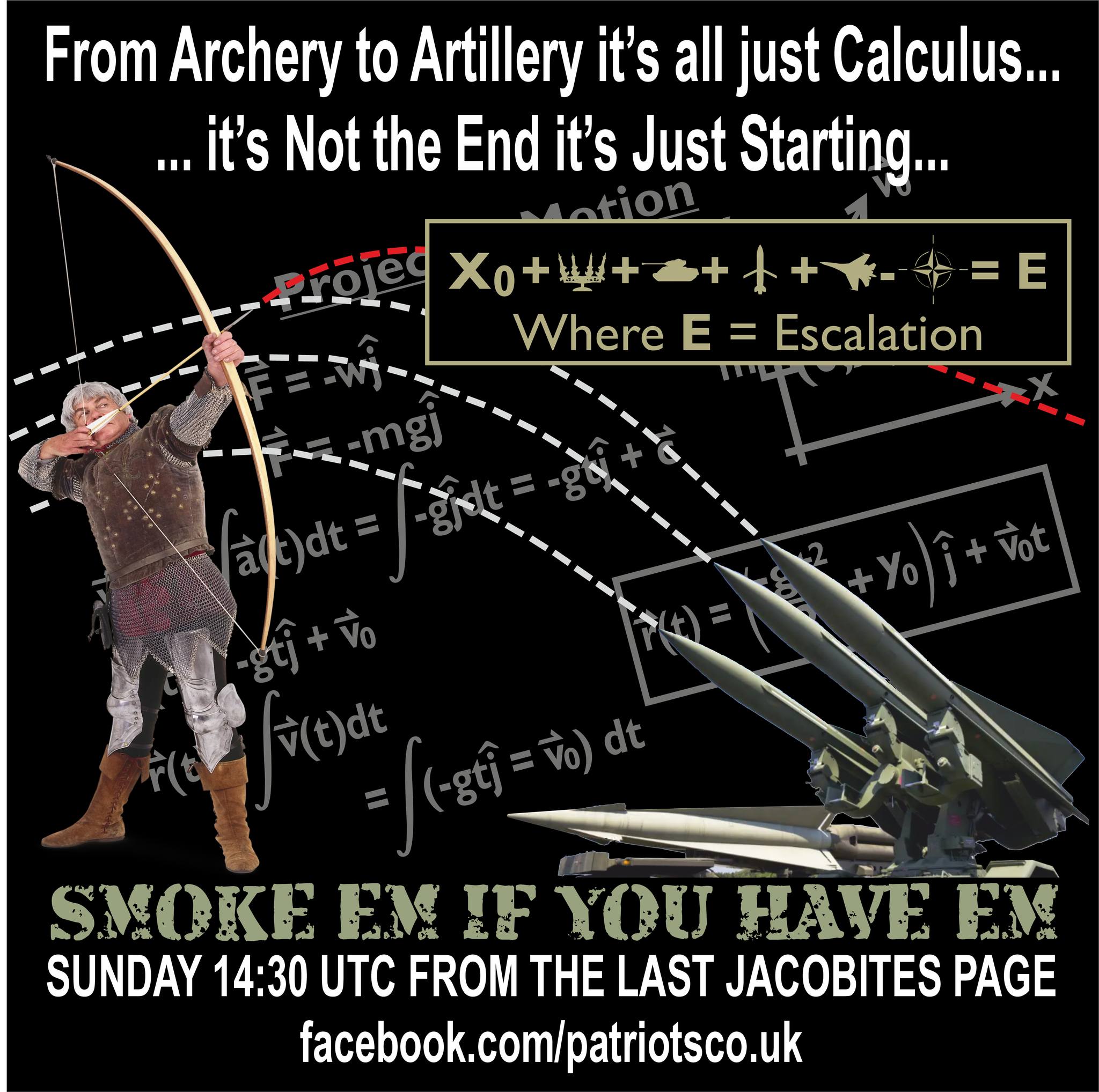 From Archery to Artillery it's all just Calculas...