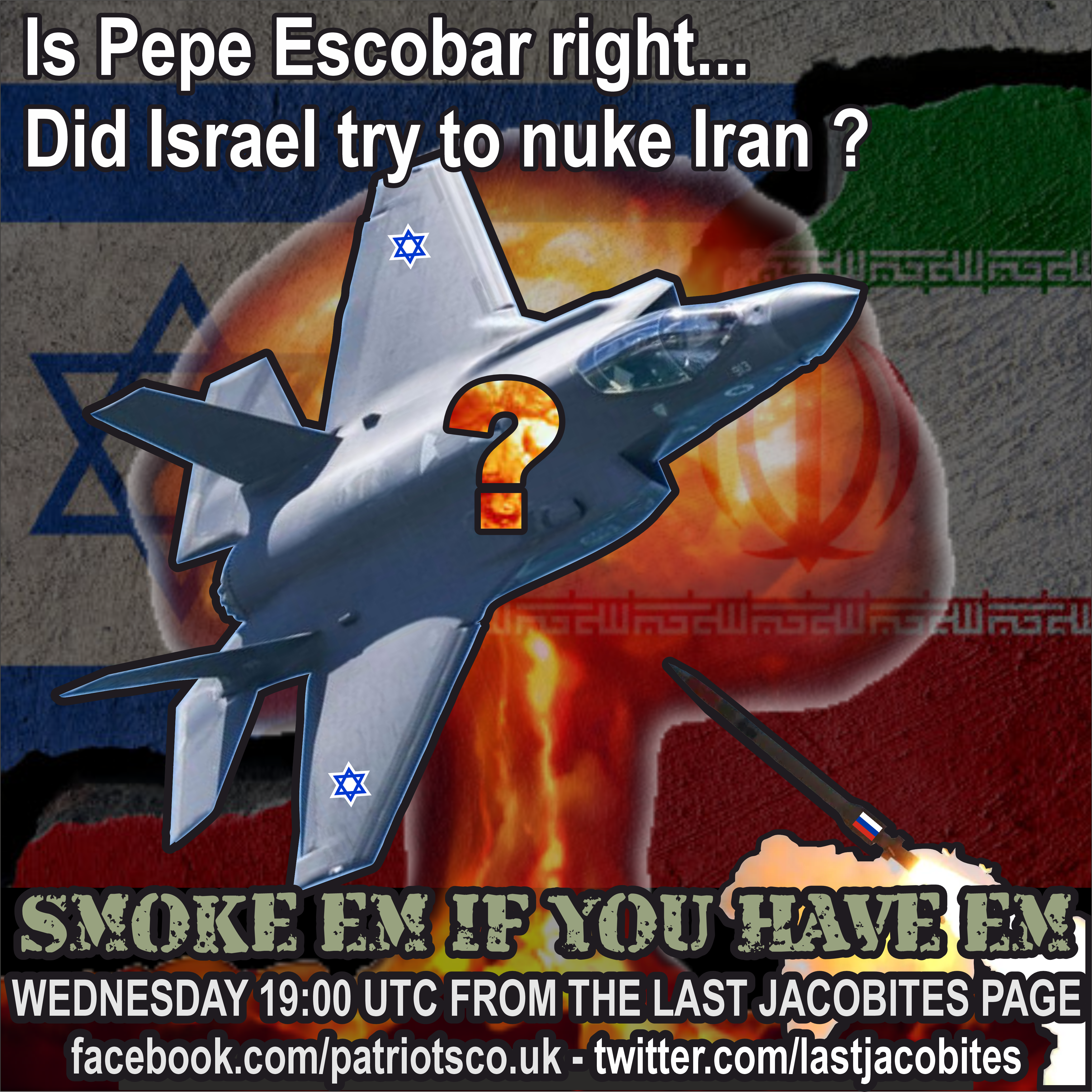 Is Pepe Escobar right... Did Israel try to Nuke Iran ?